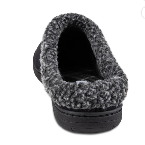 Haggar Men's Open Back Memory Foam Padded Clog Slippers SIZE XL (11-12) - Picture 6 of 13